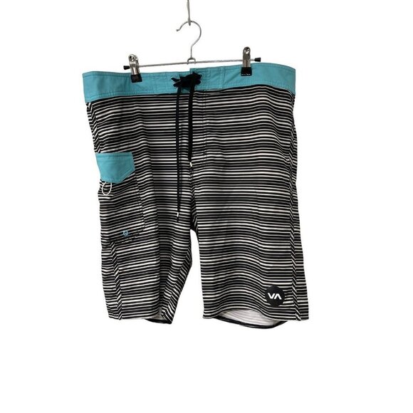RVCA VA Sport Mens 4 Way Stretch Performance Board Swim Shorts Size 36 Trunks - Picture 1 of 5
